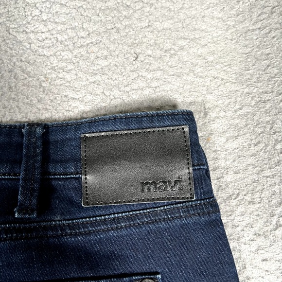 Mavi Jeans Mens 38x30 Blue Jake Slim Leg Casual Stretch Denim Preppy Logo Adult - Picture 13 of 13